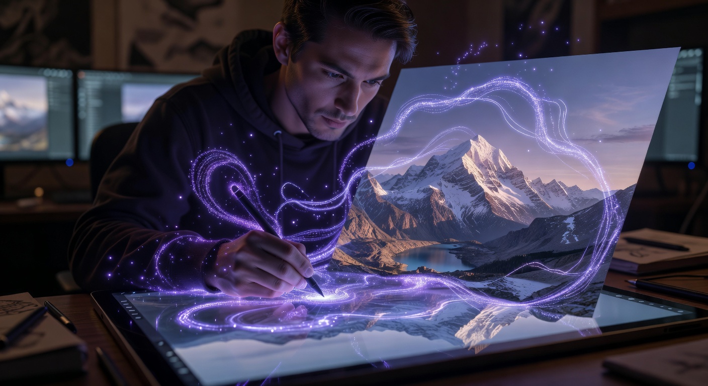 AI canvas editing